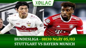 Soi kèo Stuttgart vs Bayern Munich, 0h30 ngày 05/03/2023