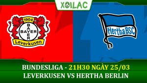 Soi kèo Leverkusen vs Hertha Berlin, 21h30 ngày 05/03/2023