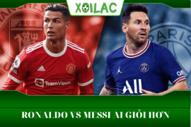 Ronaldo vs Messi ai giỏi hơn – Thống kê cuộc đua song mã