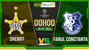 Soi kèo Sheriff vs Farul Constanta, 00h00 ngày 19/7/2023