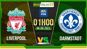 Soi kèo Liverpool vs Darmstadt, 01h00 ngày 8/8/2023