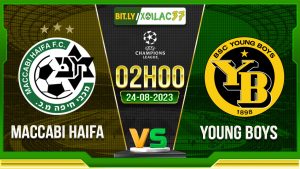 Soi kèo Maccabi Haifa vs Young Boys, 02h00 ngày 24/8/2023