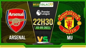 Soi kèo Arsenal vs MU, 22h00 ngày 3/9/2023