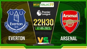 Soi kèo Everton vs Arsenal, 22h30 ngày 17/9/2023