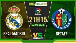 Soi kèo Real Madrid vs Getafe, 22h00 ngày 2/9/2023