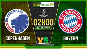 Soi kèo Copenhagen vs Bayern, 02h00 ngày 4/10/2023