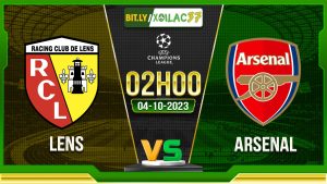 Soi kèo Lens vs Arsenal, 02h00 ngày 4/10/2023