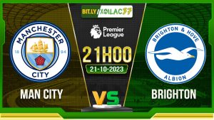 Soi kèo Man City vs Brighton, 21h00 ngày 21/10/2023