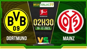 Soi kèo Dortmund vs Mainz, 02h30 ngày 20/12/2023