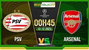 Soi kèo PSV vs Arsenal, 00h45 ngày 13/12/2023