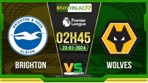 Soi kèo Brighton vs Wolves, 2h45 ngày 23/01/2024