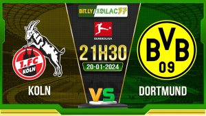 Soi kèo Koln vs Dortmund, 21h30 ngày 20/01/2024