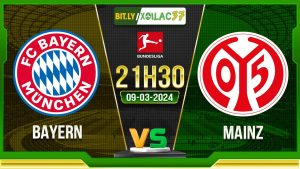 Soi kèo Bayern vs Mainz, 21h30 ngày 09/03/2024