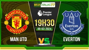 Soi kèo MU vs Everton, 19h30 ngày 09/03/2024