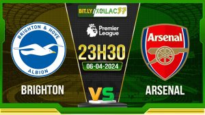 Soi kèo Brighton vs Arsenal, 23h30 ngày 6/4/2024