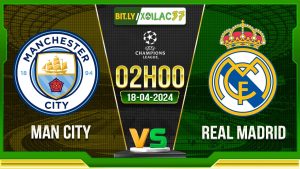 Soi kèo Man City vs Real Madrid, 02h00 ngày 18/04/2024