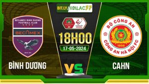 Soi kèo Bình Dương vs CAHN, 18h00 ngày 17/05/2024