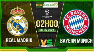 Soi kèo Real Madrid vs Bayern Munich, 02h00 ngày 09/05/2024